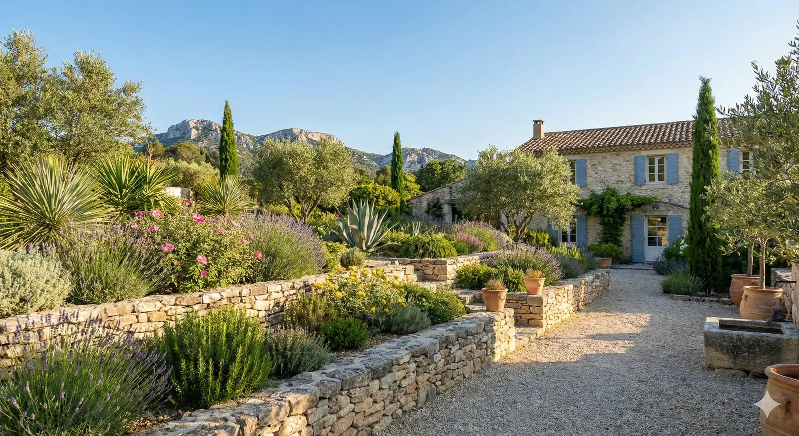 Paysagiste - jardin sec à Arles